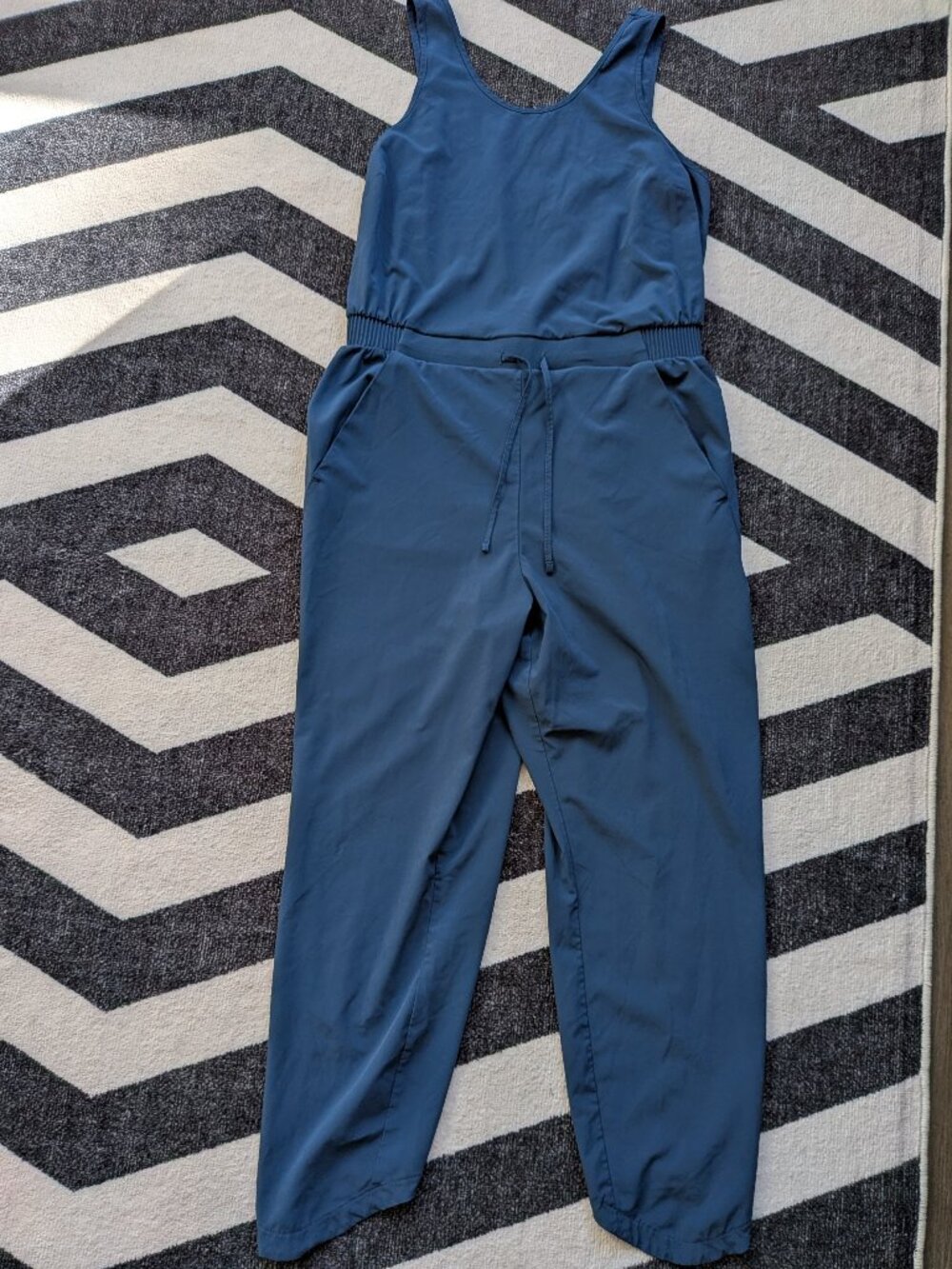 Target All In Motion Jumpsuit - Tie-Waist - Blue - Medium